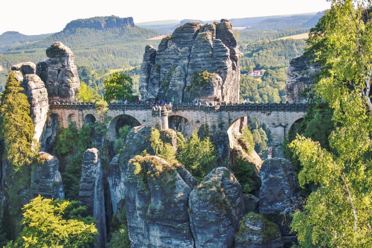 Basteibroen, et af de første stop på Malerweg