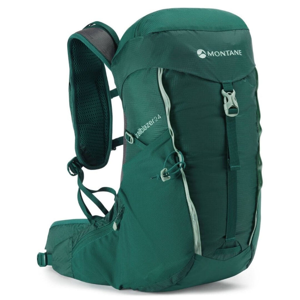 Rygsaek-til-dame-Montane-Trailblazer-24-liter-Groen