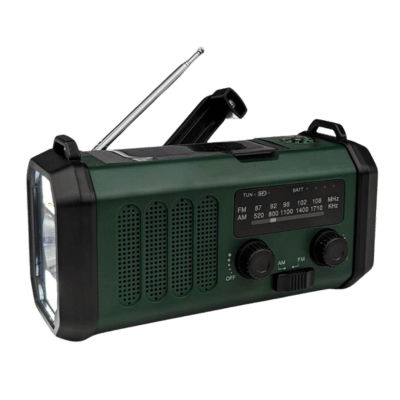 Nødradio med håndsving